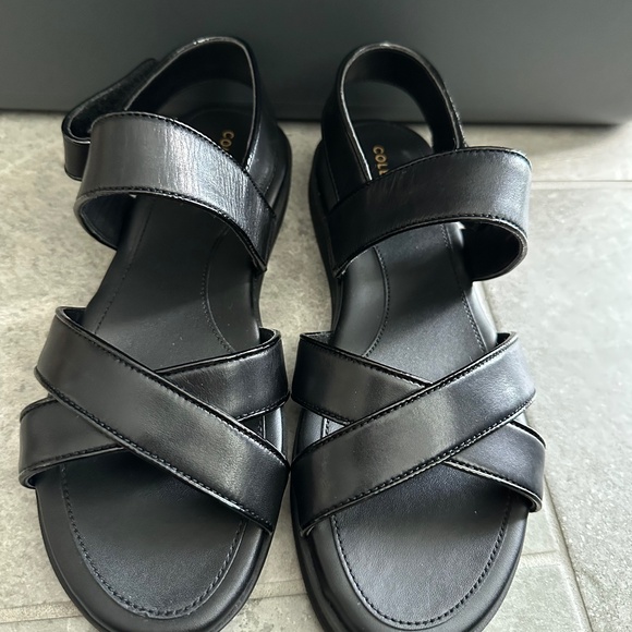 Cole Haan Grand360 Sandal in Black Size 8.5 - Picture 1 of 5